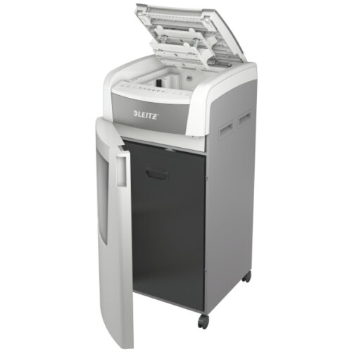 80170000_iu_01.jpg Niszczarka Leitz IQ AutoFeed 600, P4, 600 kartek, 110 l kosz
