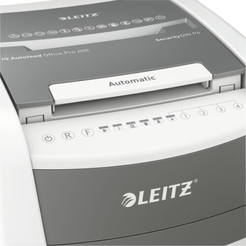 80170000_iu_07.jpg Niszczarka Leitz IQ AutoFeed 600, P4, 600 kartek, 110 l kosz