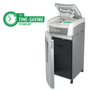 Niszczarka Leitz IQ AutoFeed 600, P5, 600 kartek, 110 l kosz