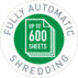 Niszczarka Leitz IQ AutoFeed 600, P5, 600 kartek, 110 l kosz