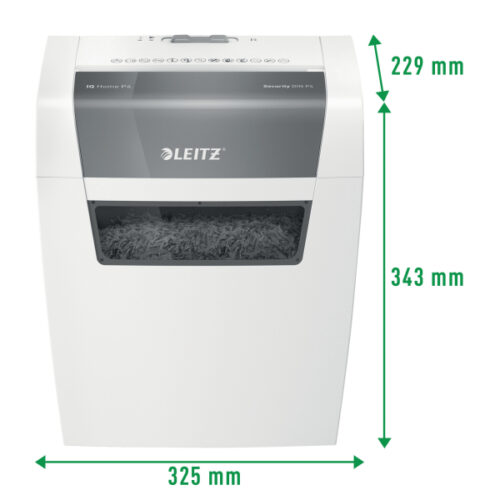 80340000_05.jpg Niszczarka Leitz IQ Home, P4, 6 kartek, 15 l kosz