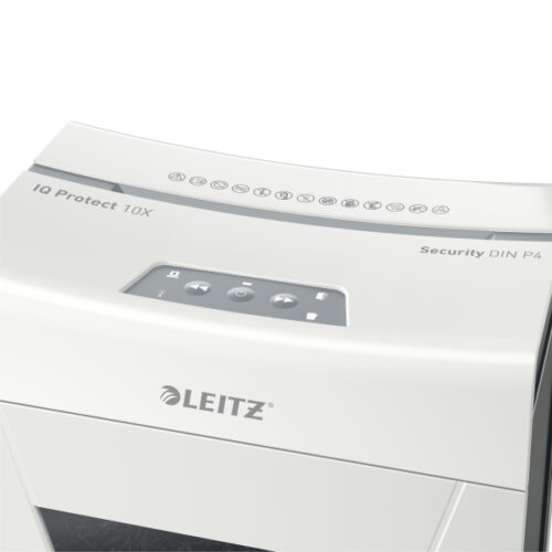 80920000_05.jpg Niszczarka Leitz IQ Protect Premium 10X, P4, 10 kartek, 18 l kosz