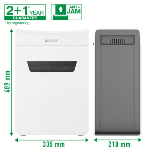 80950000_06.jpg Niszczarka Leitz IQ Protect Premium 6M, P5, 6 kartek, 18 l kosz
