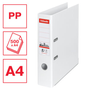 Segregator Esselte No.1, A4, szer. 75 mm, biały