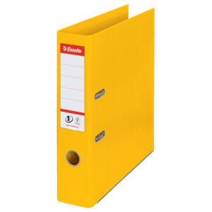 Segregator Esselte No.1, A4, szer. 75 mm, żółty