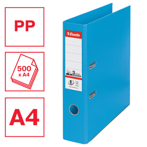811311_01.jpg Segregator Esselte No.1, A4, szer. 75 mm, jasno-niebieski