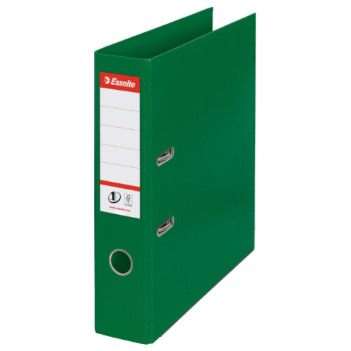 Segregator Esselte No.1, A4, szer. 75 mm, zielony