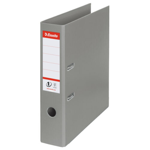 811380.jpg Segregator Esselte No.1, A4, szer. 75 mm, szary