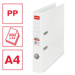 Segregator Esselte No.1, A4, szer. 50 mm, biały
