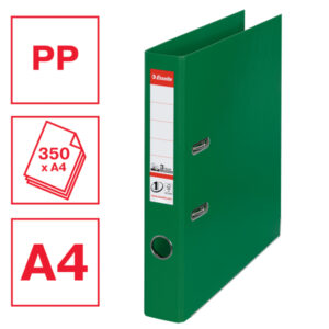 Segregator Esselte No.1, A4, szer. 50 mm, zielony