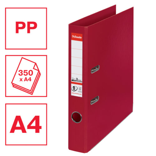 811520_01.jpg Segregator Esselte No.1, A4, szer. 50 mm, bordowy