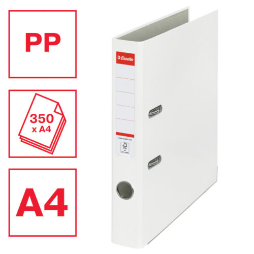 81190_01.jpg Segregator Esselte A4, ekonomiczny 50 mm, biały