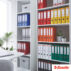 Segregator Esselte A4, ekonomiczny 50 mm, niebieski