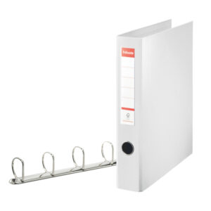Segregator Esselte A4 Combi z 4 kółkami, 62 mm, biały