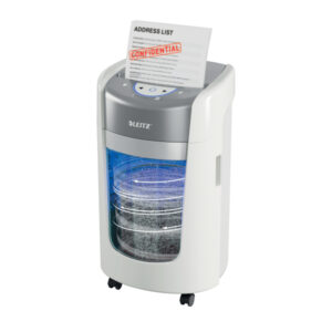 Niszczarka Leitz IQ Optimax Home Office 225, P5, 6 kartek, 15 l kosz