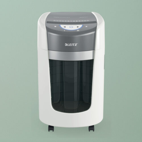 83580000_iu_03.jpg Niszczarka Leitz IQ Optimax Home Office 225, P5, 6 kartek, 15 l kosz