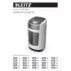 Niszczarka Leitz IQ Optimax Home Office 225, P5, 6 kartek, 15 l kosz