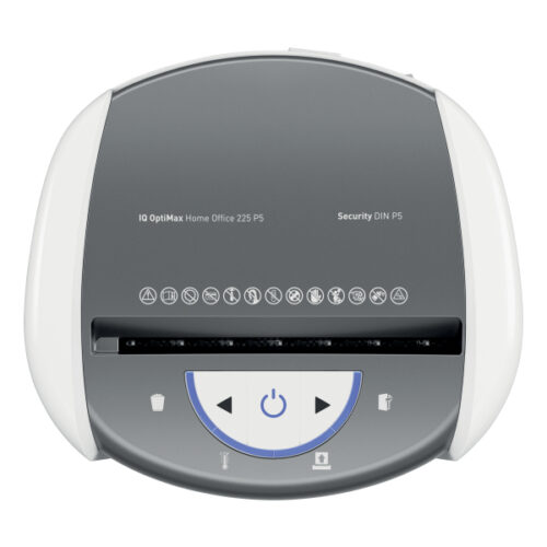 83580000_n_08.jpg Niszczarka Leitz IQ Optimax Home Office 225, P5, 6 kartek, 15 l kosz