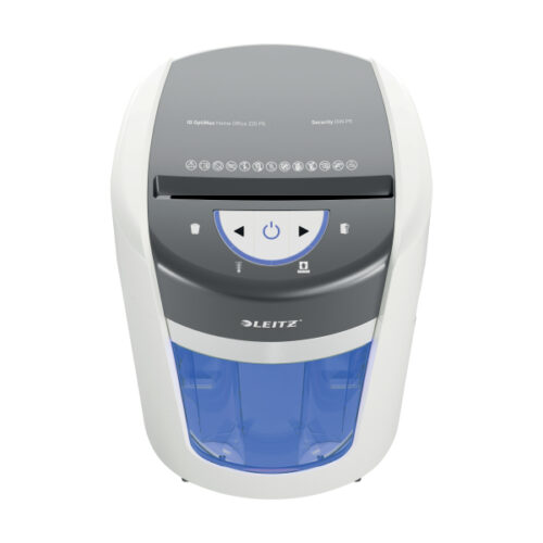 83580000_n_13.jpg Niszczarka Leitz IQ Optimax Home Office 225, P5, 6 kartek, 15 l kosz