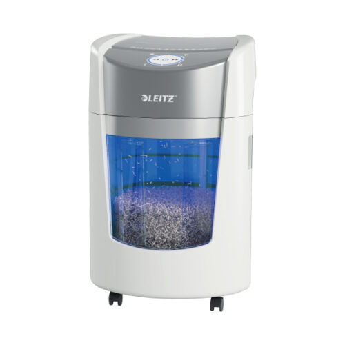83590000_n_12.jpg Niszczarka Leitz IQ Optimax Small Office 350, P5, 8 kartek, 22 l kosz