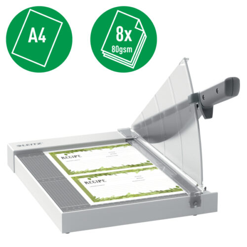 90180000_02.jpg Gilotyna Leitz Precision Home A4, do 8 kartek