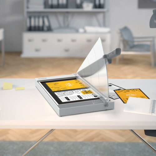 90200000_01.jpg Gilotyna Leitz Precision Home Office A3, do 10 kartek