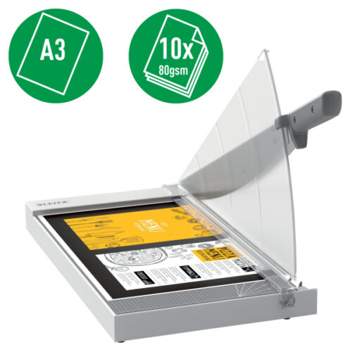 90200000_02.jpg Gilotyna Leitz Precision Home Office A3, do 10 kartek