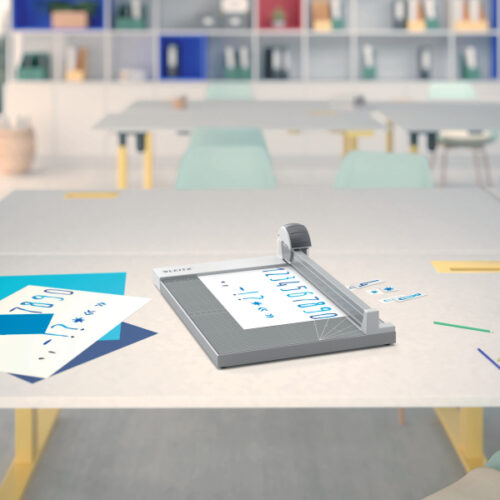 90270000_01.jpg Trymer Leitz Precision Office A4+, do 15 kartek