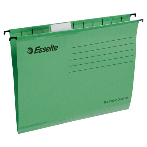 90318.jpg Teczki zawieszane Esselte Classic A4, zielony