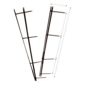 Paski do bindowania GBC VeloBind, A4, 45 mm, czarne
