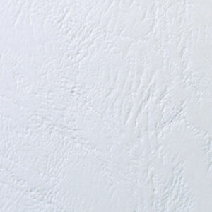 Okładki do bindowania skóropodobne GBC LeatherGrain, A4, 250 gm2, białe