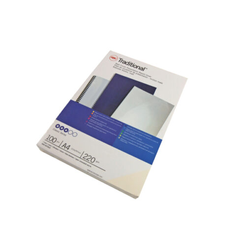 Okładki do bindowania GBC Optimal, A4, 220 gm2, białe
