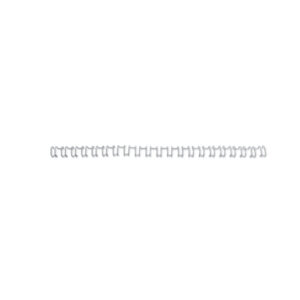 IB160431_01.jpg Grzbiety drutowe GBC MultiBind A4, 6 mm, srebrne