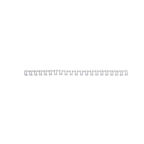 IB160431_01.jpg Grzbiety drutowe GBC MultiBind A4, 6 mm, srebrne