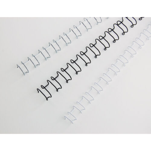 IB160837_02.jpg Grzbiety drutowe GBC MultiBind A4, 10 mm, srebrne