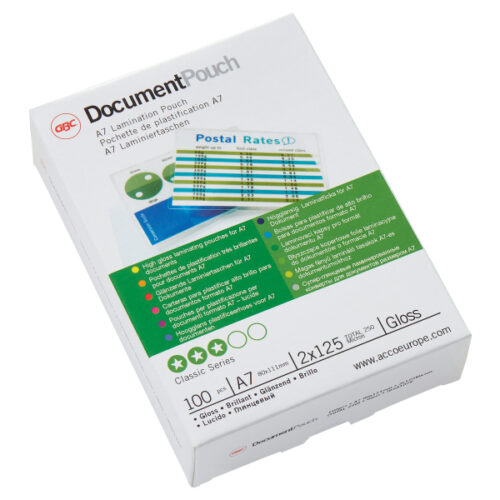 Folia do laminacji GBC Document™, A7, 125 mic.