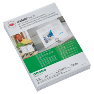 Folia do laminacji chroniąca przed UV GBC UVSafe™, A4, 150 mic.