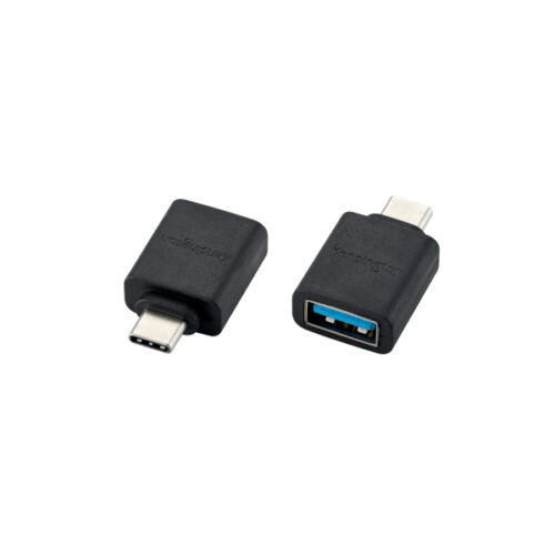K33477WW_03.jpg Adapter Kensington CA1010, z portu USB-C na USB-A, czarny