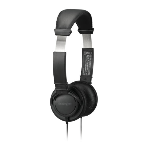 K33597WW.jpg Słuchawki Kensington 3,5mm Hi-Fi z mikrofonem i regulacją głośności