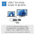 Stacja dokująca Kensington SD5760T Thunderbolt™ 4, dual 4K