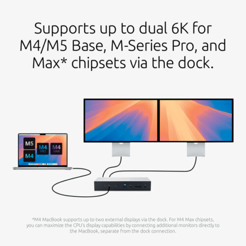 K35201EU_08.jpg Stacja dokująca Kensington SD5000T5 EQ Thunderbolt™ 5, triple 4K