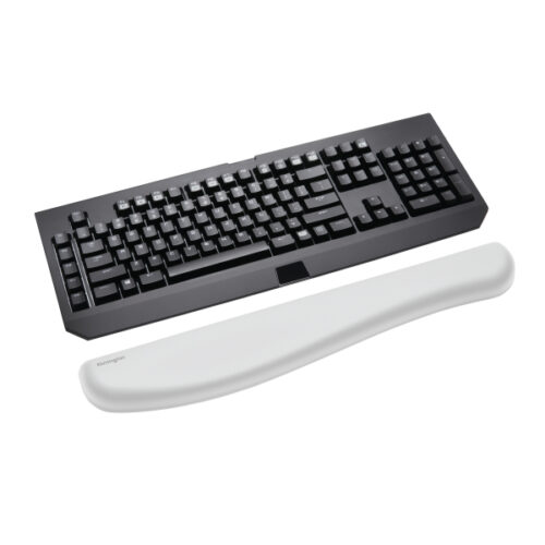 K50431EU_02.jpg Podkładka Kensington ErgoSoft pod nadgarstki do klawiatur mechanicznych i gamingowych, szara