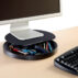 Obrotowa podstawka Kensington SmartFit™ Spin2 pod monitor, czarna