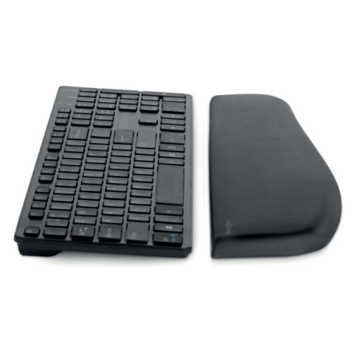 K52800WW_02.jpg Podkładka Kensington ErgoSoft pod nadgarstki do klawiatur płaskich, czarna