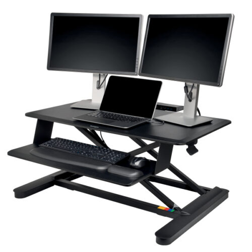 K52804WW_06.jpg Stanowisko na biurko Kensington SmartFit™ do pracy w pozycji stojącej lub siedzącej, czarne