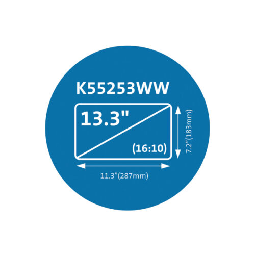 K55253WW_05.jpg Magnetyczny filtr prywatyzujący Kensington MagPro™ do laptopów 13.3”, 16:10