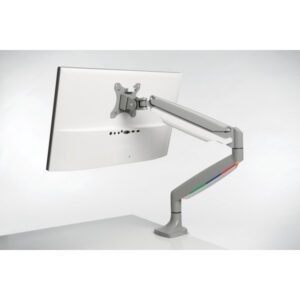 Pojedyncze ramię Kensington SmartFit™ One-Touch do monitora, szare