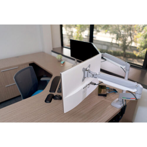 K55470EU_iu_06.jpg Pojedyncze ramię Kensington SmartFit™ One-Touch do monitora, szare