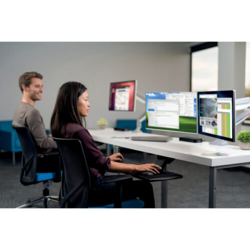 K55470EU_iu_07.jpg Pojedyncze ramię Kensington SmartFit™ One-Touch do monitora, szare