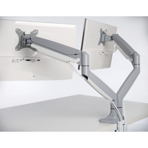 K55471EU_iu_02.jpg Podwójne ramię Kensington SmartFit™ One-Touch do monitora, szare